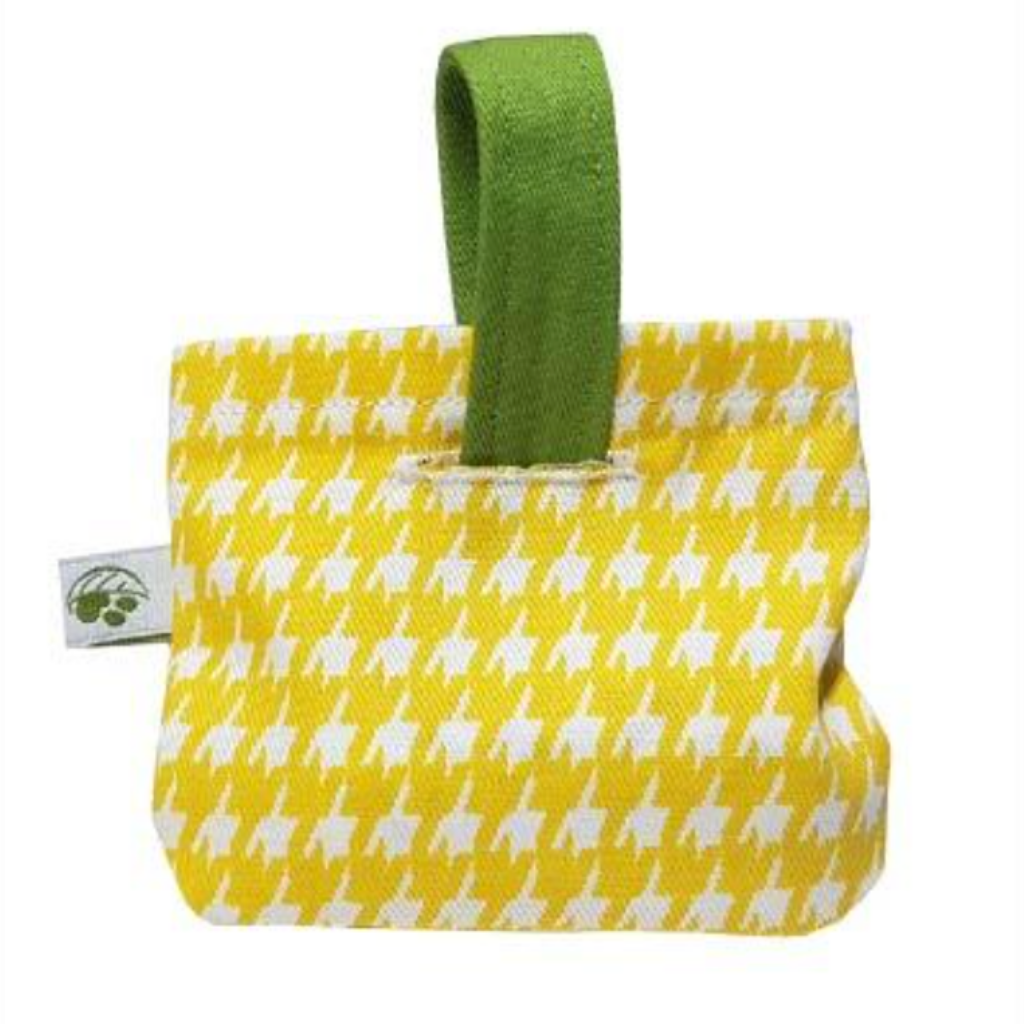 Eco-Pup Walk Time Poop Bag Holder Yellow