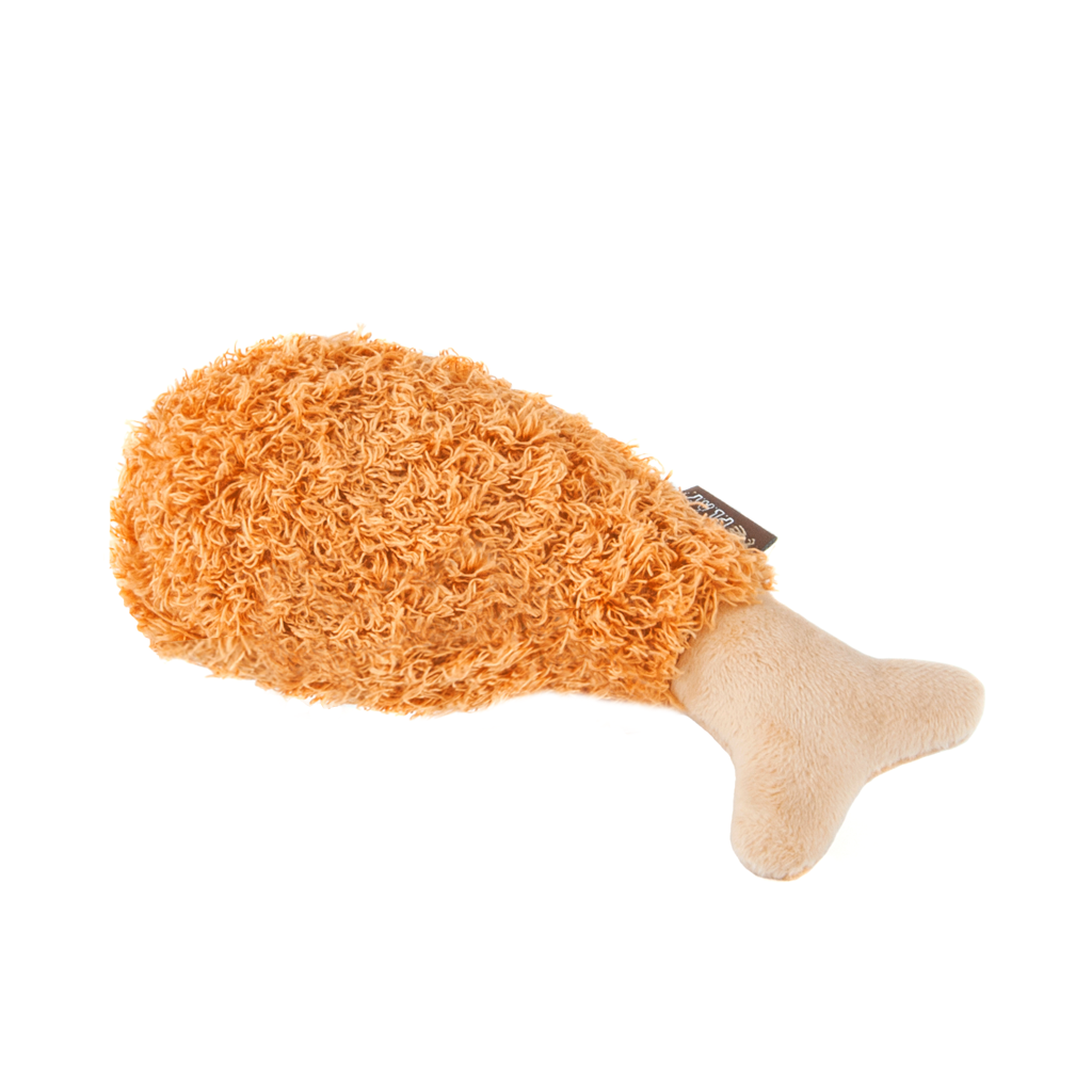 P.L.A.Y. American Classic Fluffy's Fried Chicken Dog Toy