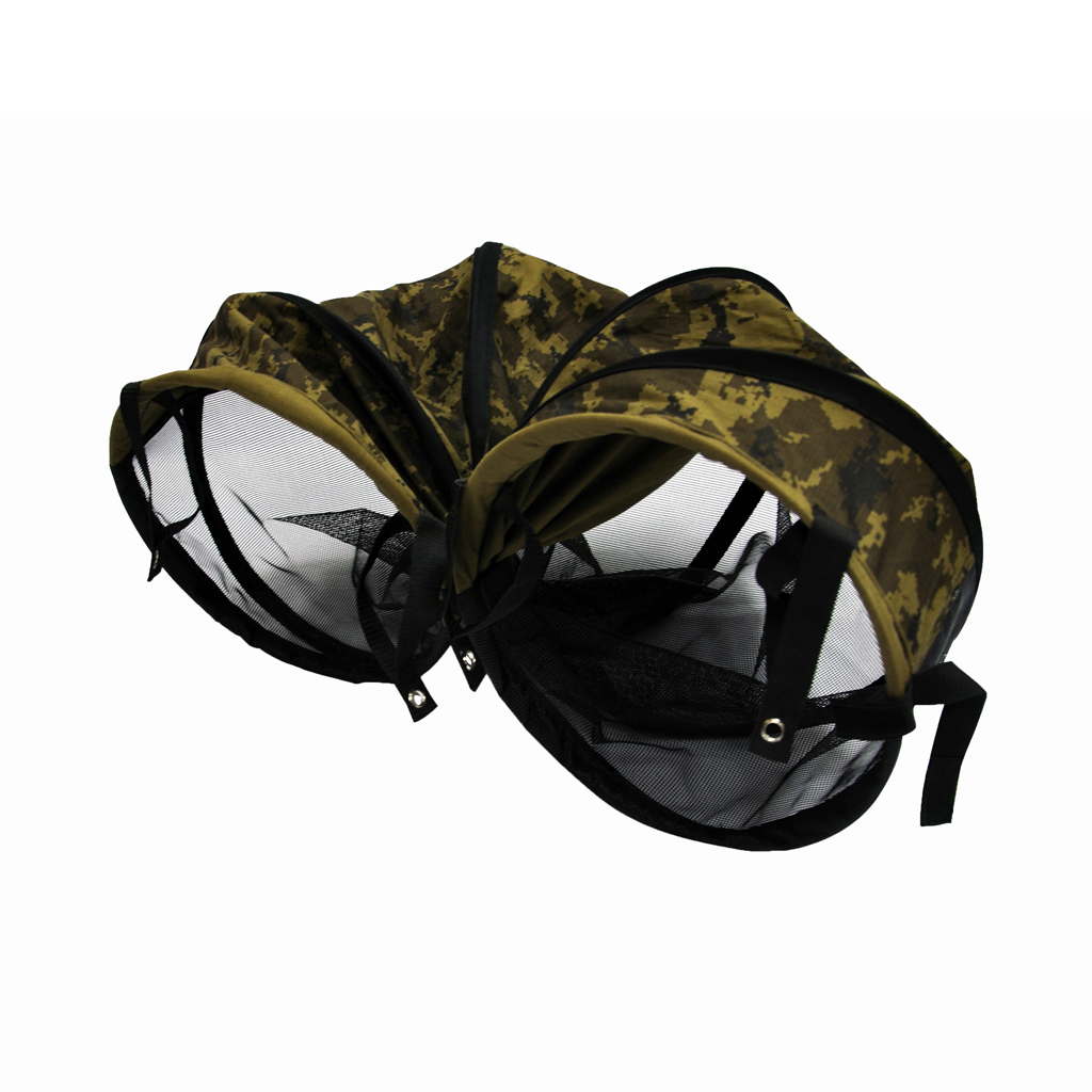 P.L.A.Y. Pet Cat and Dog Tunnel Army Green 2