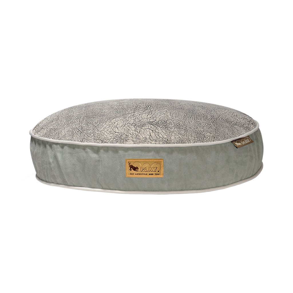 P.L.A.Y. Savannah Round Dog Bed Grey 2