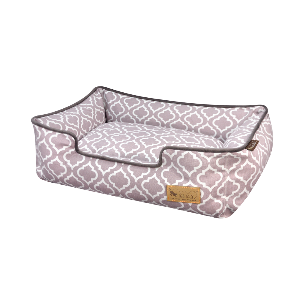 P.L.A.Y. Moroccan Lounge Dog Bed Grey
