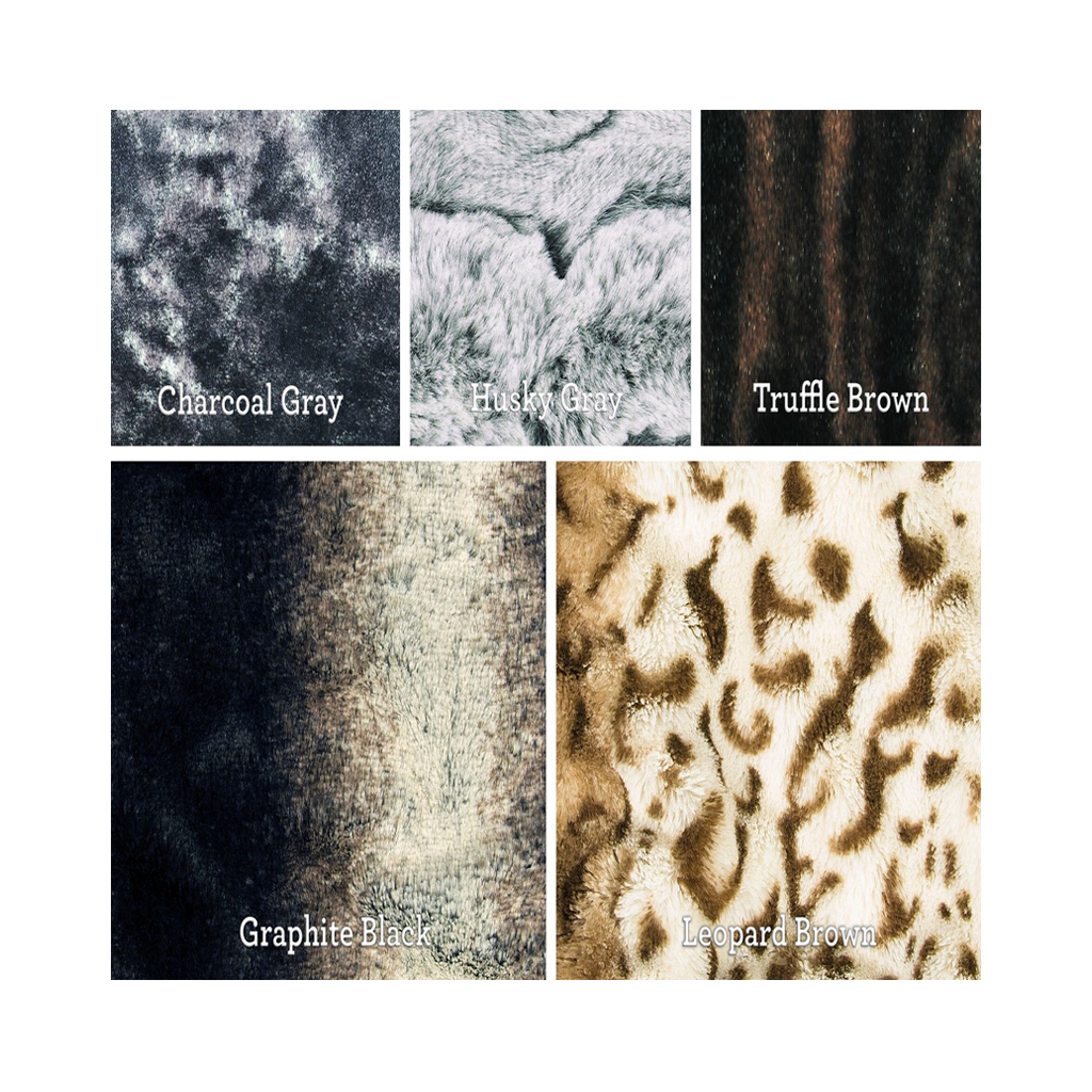 P.L.A.Y. Snuggle Cat and Dog Bed Fabric swatches