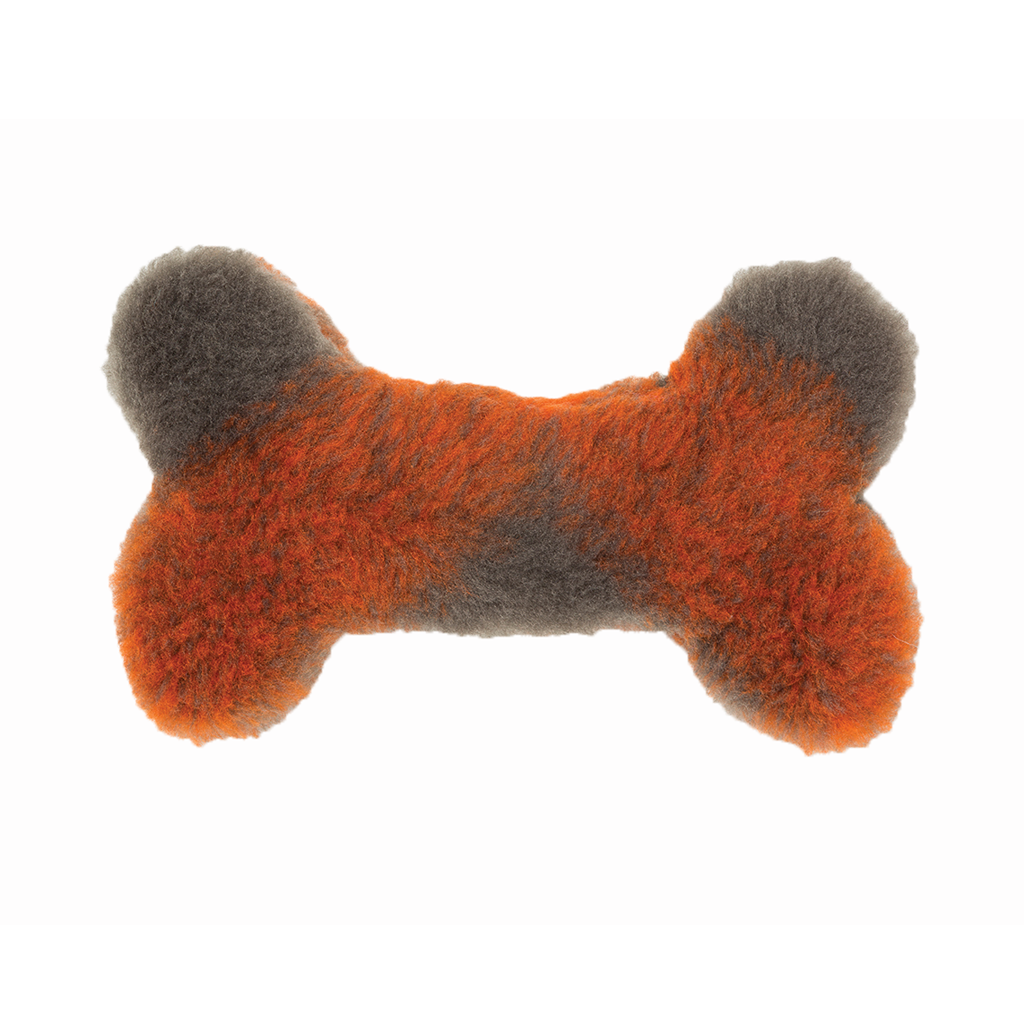 West Paw Bone Dog Toy Plaid