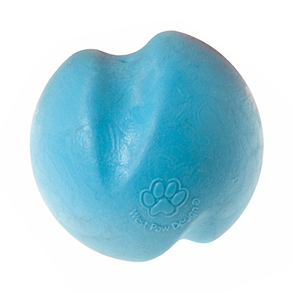 West Paw Jive Dog Toy Aqua Blue