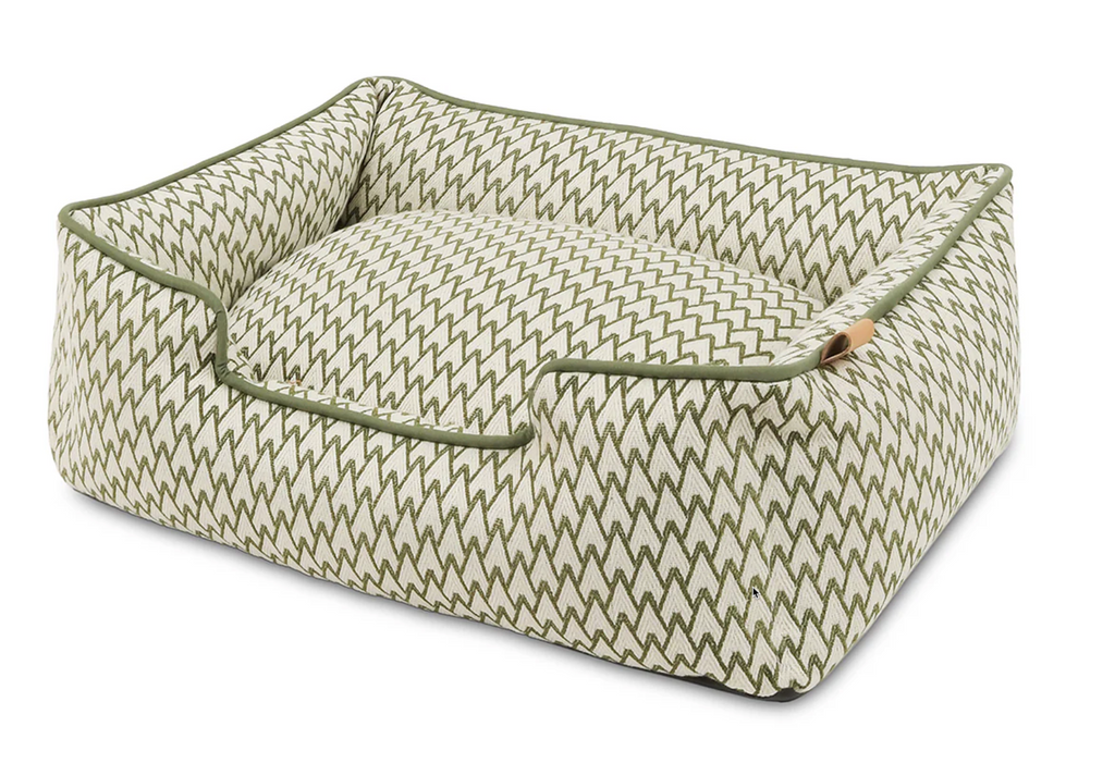 PLAY Vineyard Collection Olive Green dog bed - lounge style