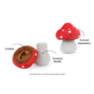 P.L.A.Y. Blooming Buddies Dog Toy 5 Piece Set mutt mushroom