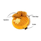 P.L.A.Y. Barking Brunch Dog Toy 5 Piece Set Chicken and Woofles