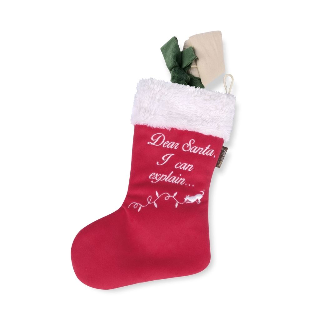 P.L.A.Y. Merry Woofmas Good Dog Stocking Dog Toy