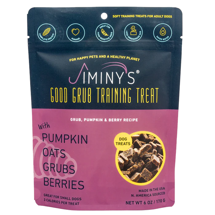 Jiminy's Natural Pumpkin & Berry Grub Training Treats