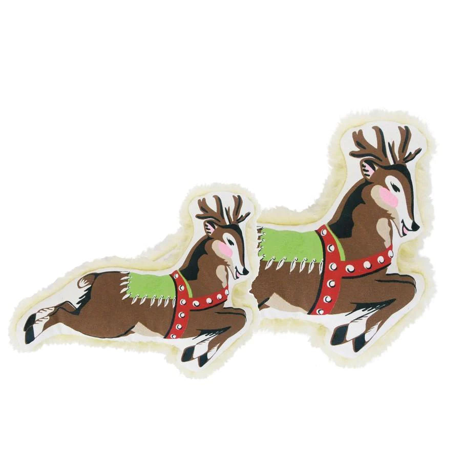 Harry Barker Santa Reindeer Dog Toy