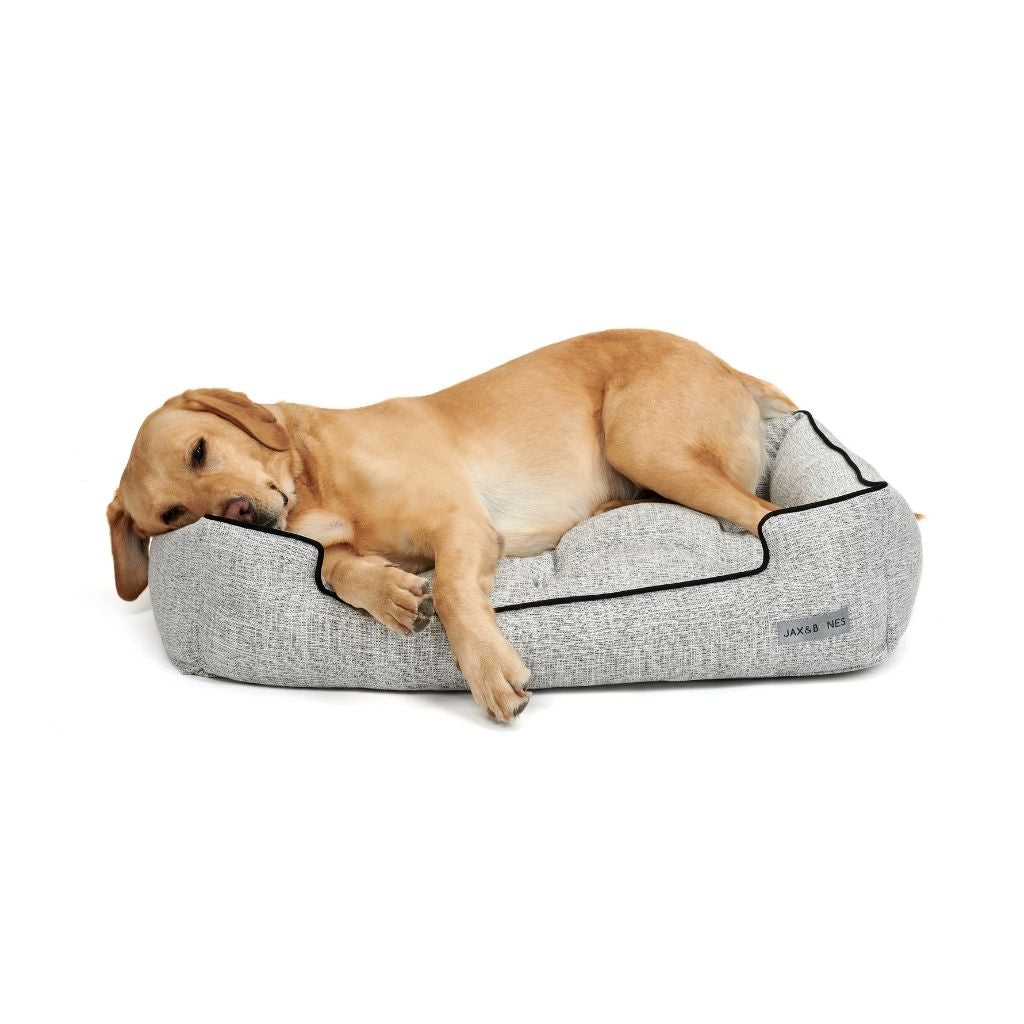 Jax & Bones Newport Ebony Sleeper dog Bed 2