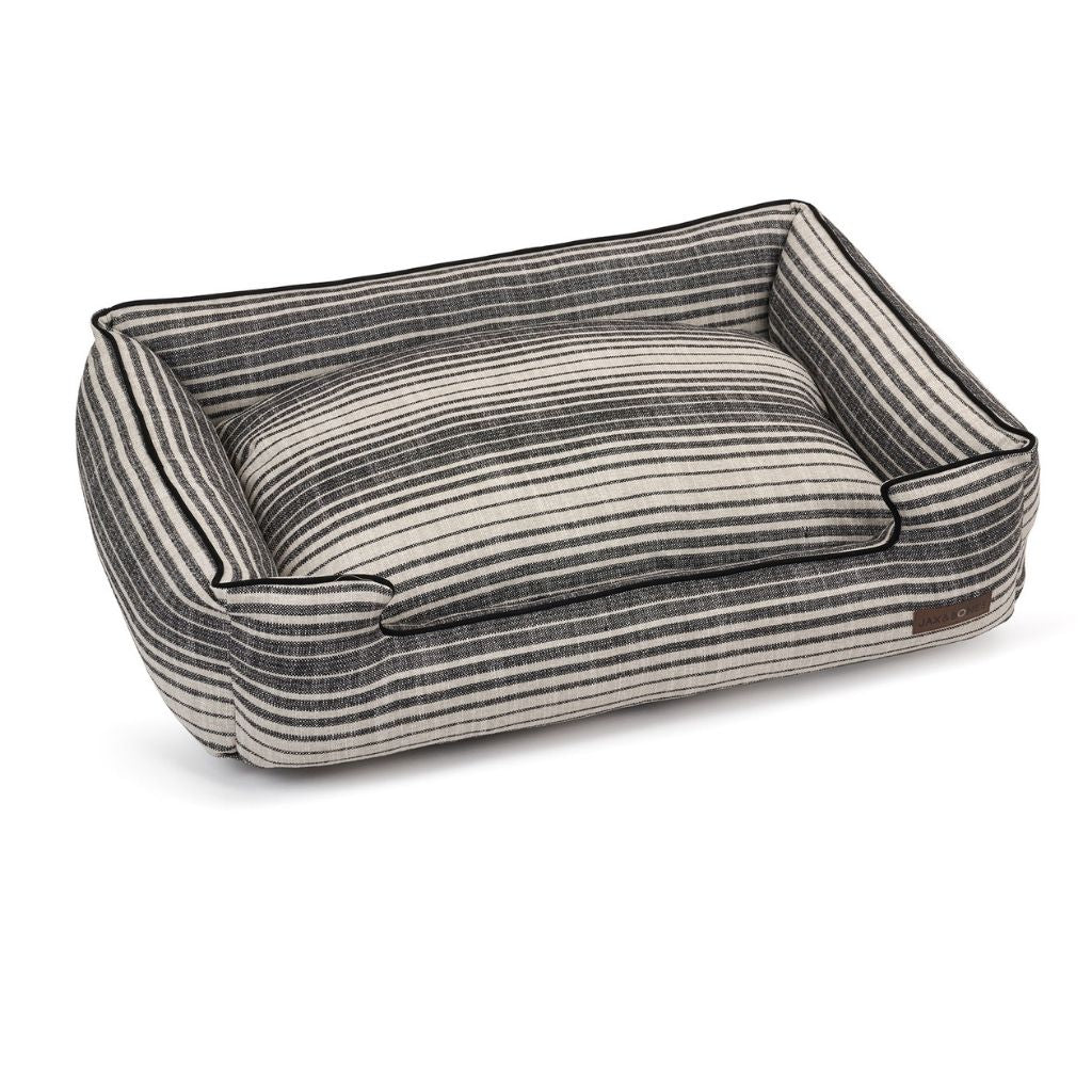 Jax and Bones Hampton Lounge Dog Bed black