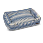 Jax and Bones Hampton Lounge Dog Bed blue