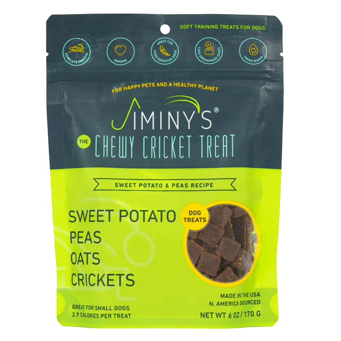 Jiminy's Sweet Potato & Pea Dog Treats