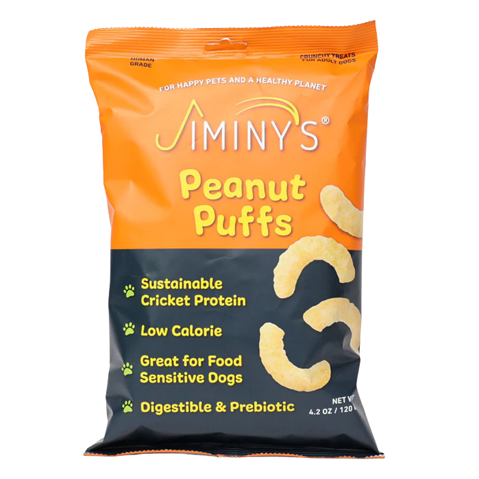 Jiminy's Natural Peanut Puff Treats