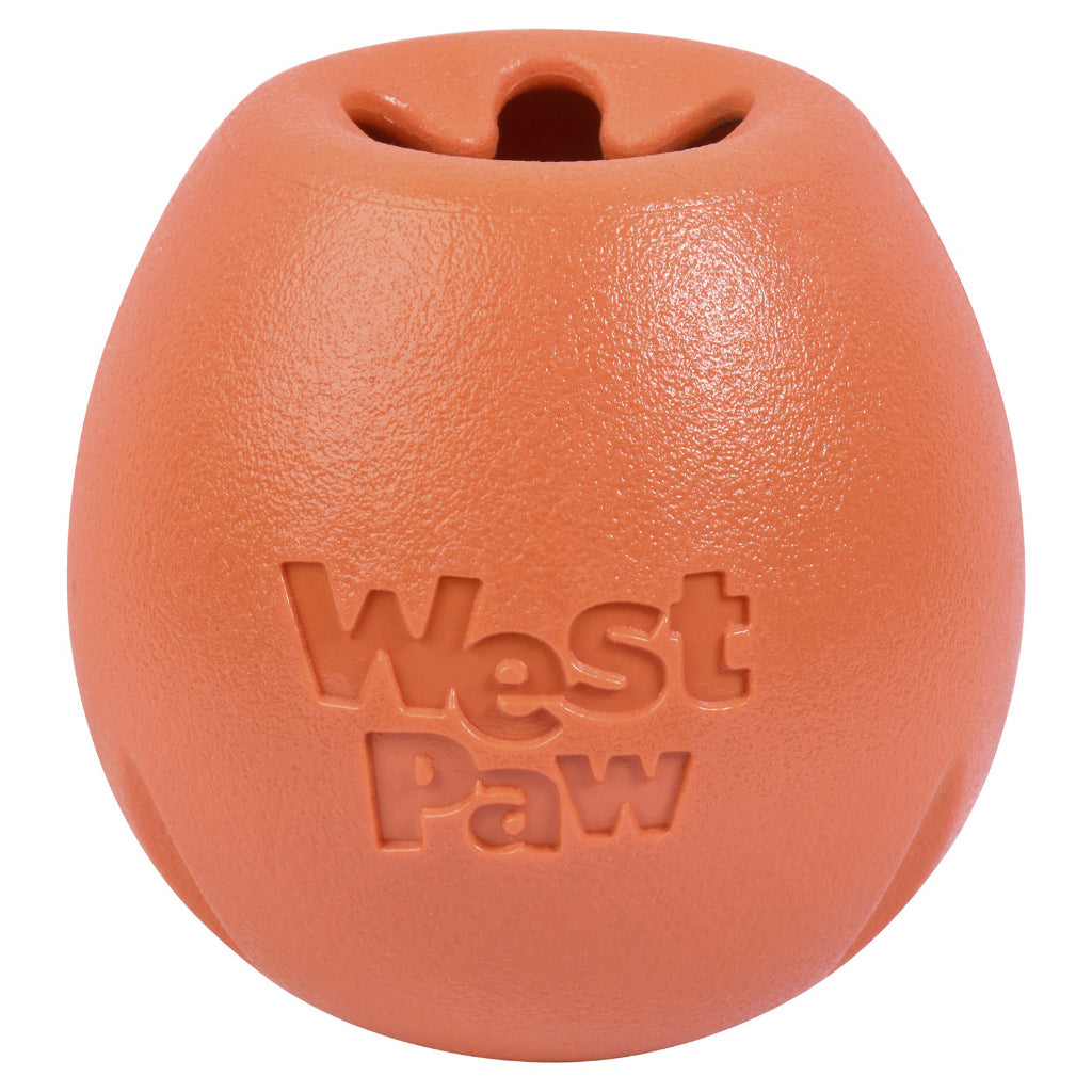 West Paw Rumbl Treat Dog Toy Melon
