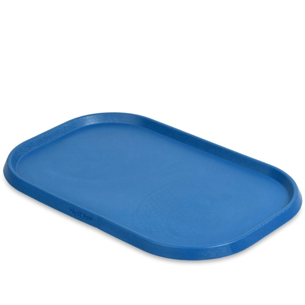 West Paw Seaflex Doggie Placemat Blue 2