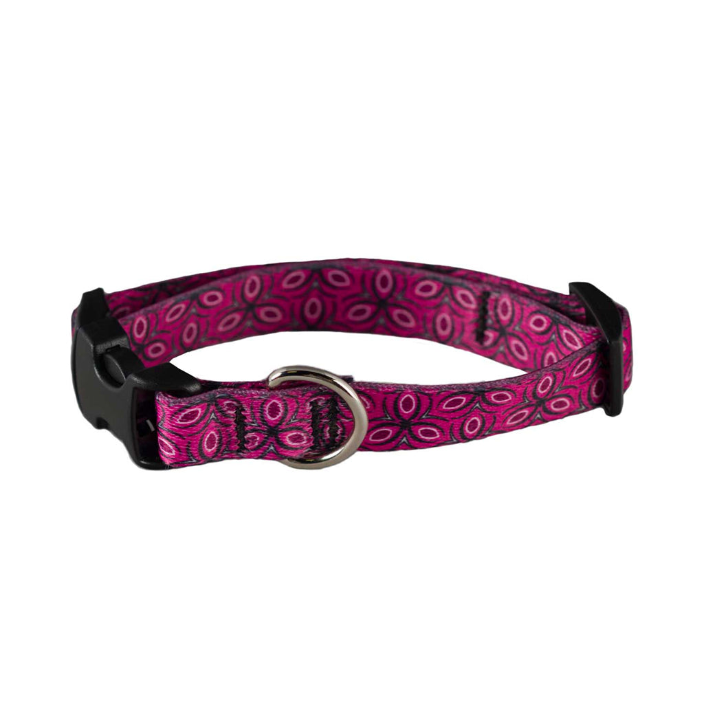 Cycle Dog Ecoweave Collar pink