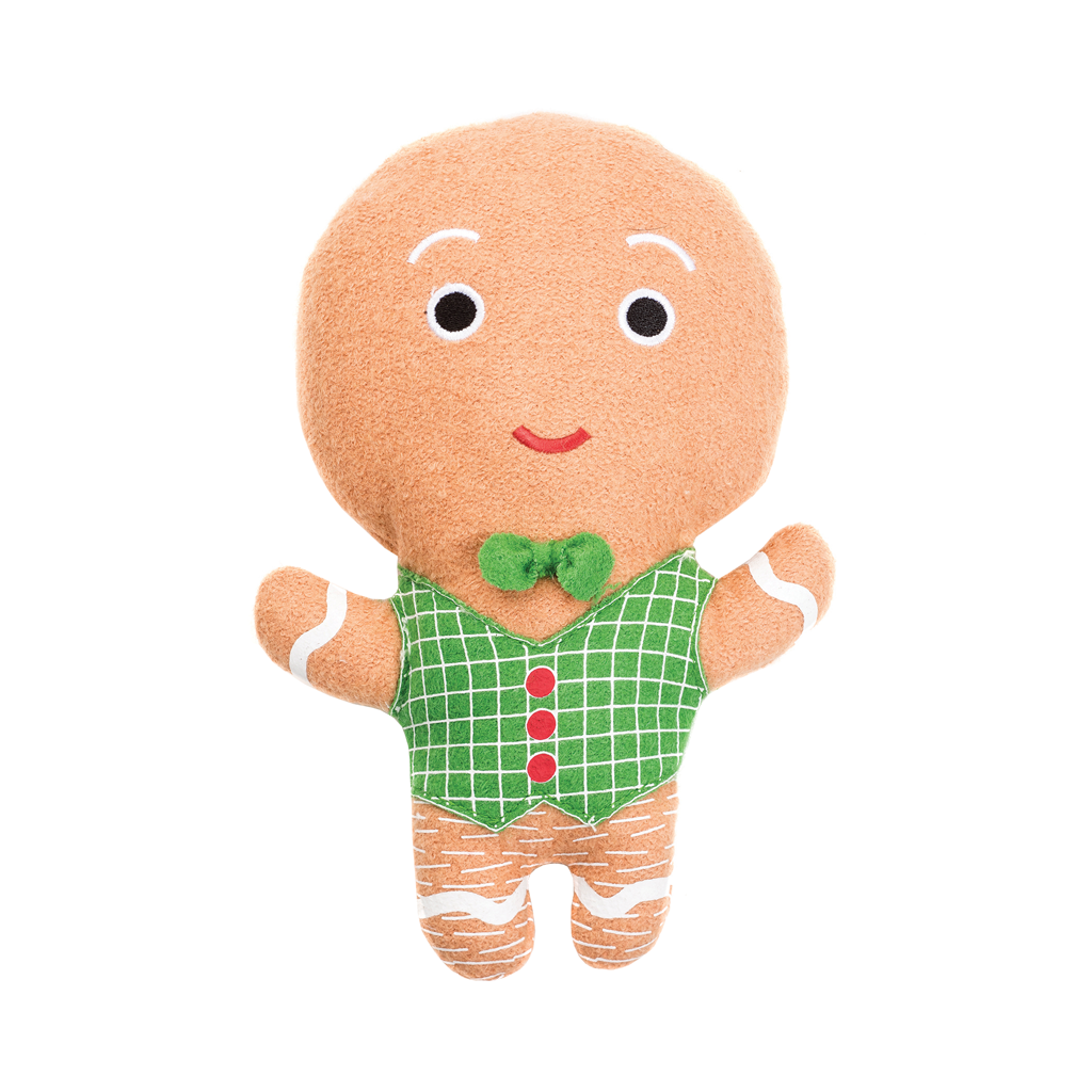 Jax & Bones Gingerbread Man Dog Toy