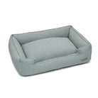 Jax & Bones Bailey Premium Textured Woven Lounge Dog Bed Mist