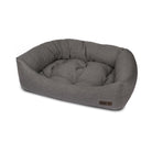 Jax & Bones Lark Standard Poly Blend Napper Dog Bed Graphite