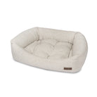 Jax & Bones Lark Standard Poly Blend Napper Dog Bed Ivory