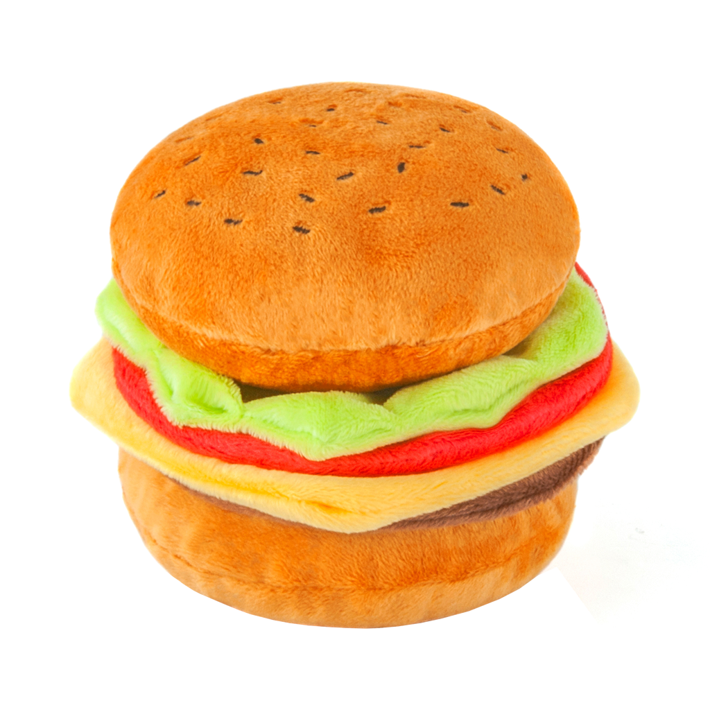 P.L.A.Y. American Classic Barky Burger Dog Toy 3