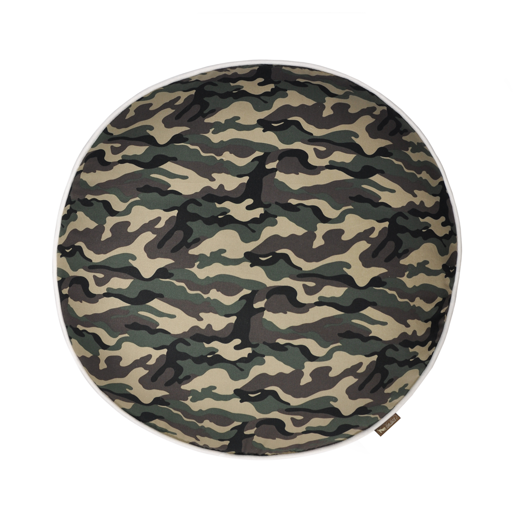 P.L.A.Y. Camouflage Round Dog Bed Green 3