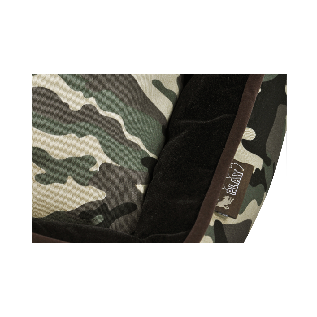 P.L.A.Y. Camouflage Lounge Dog Bed Green 4