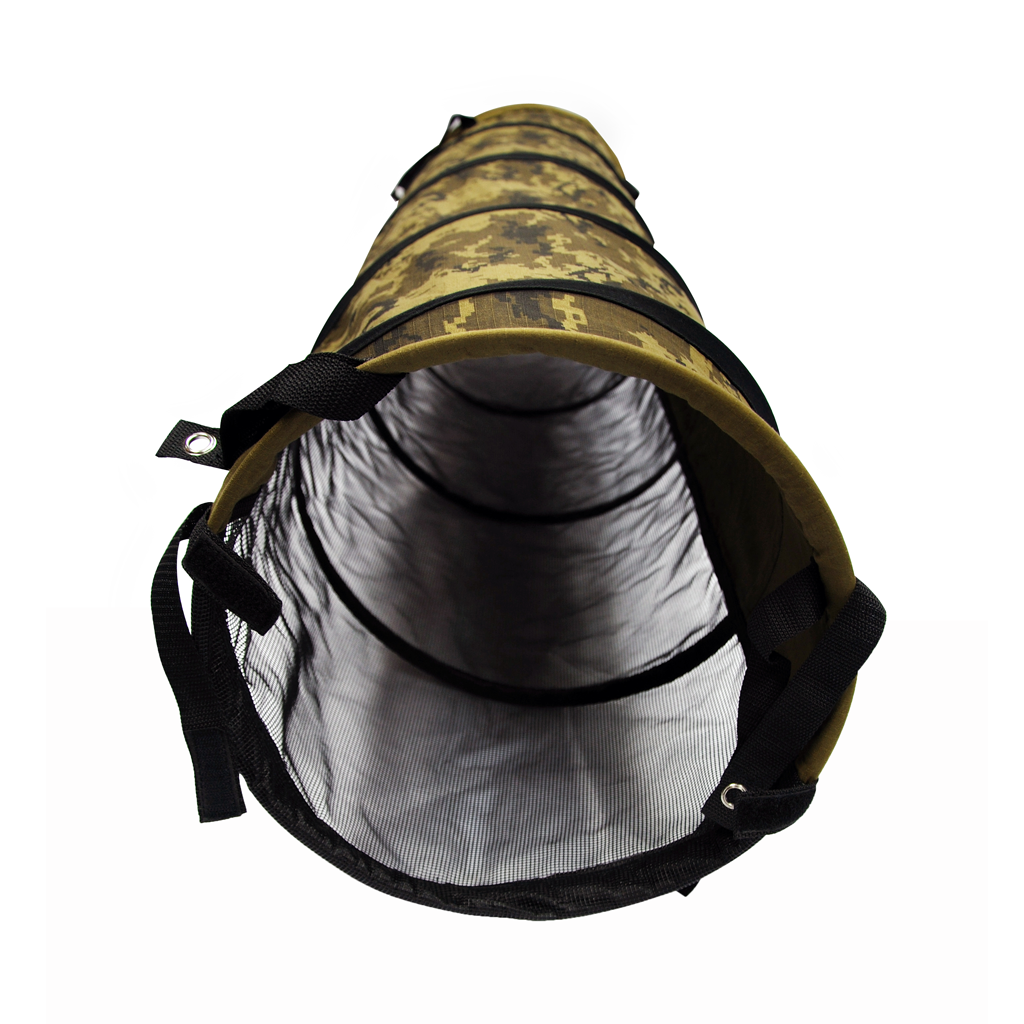 P.L.A.Y. Pet Cat and Dog Tunnel Army Green 3