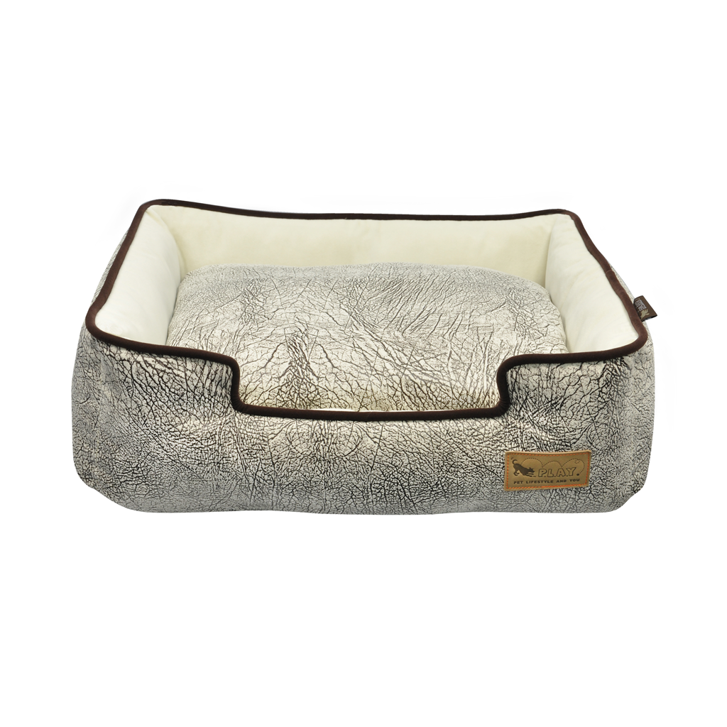 P.L.A.Y. Savannah Lounge Dog Bed Ash Grey 2