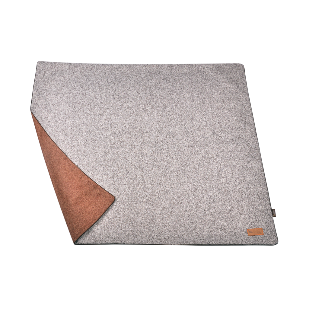 P.L.A.Y. Twill Luxe Cat and Dog Throw Brown