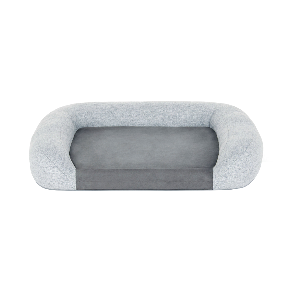 P.L.A.Y. California Dreaming Memory Foam Cat and Dog Bed Grey