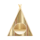 P.L.A.Y. Horizon Pet Cat and Dog Teepee Seacoast