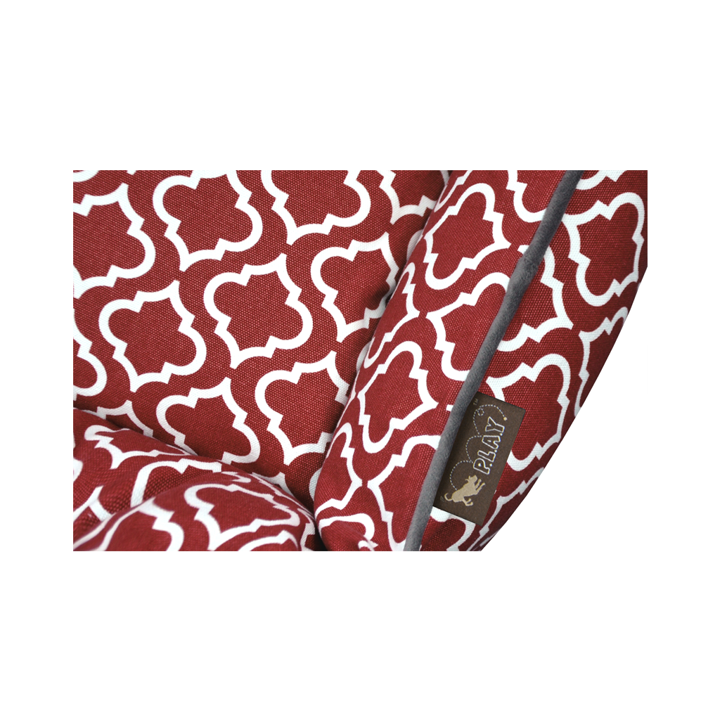 P.L.A.Y. Moroccan Lounge Dog Bed Marsala 5