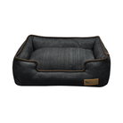 P.L.A.Y. Urban Denim Lounge Dog Bed Dark Chocolate 3