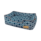 P.L.A.Y. Moroccan Lounge Dog Bed Navy