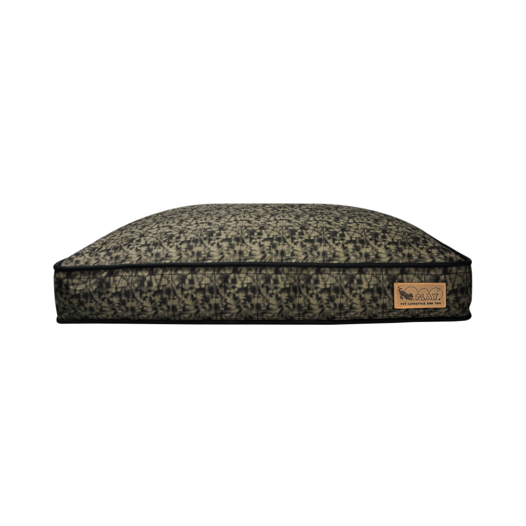 P.L.A.Y. Frolic Rectangle Dog Bed Olive 2