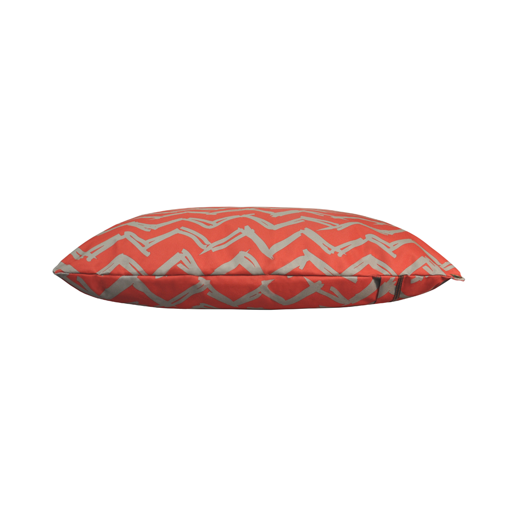 P.L.A.Y. Chevron Outdoor Dog Bed Red 2