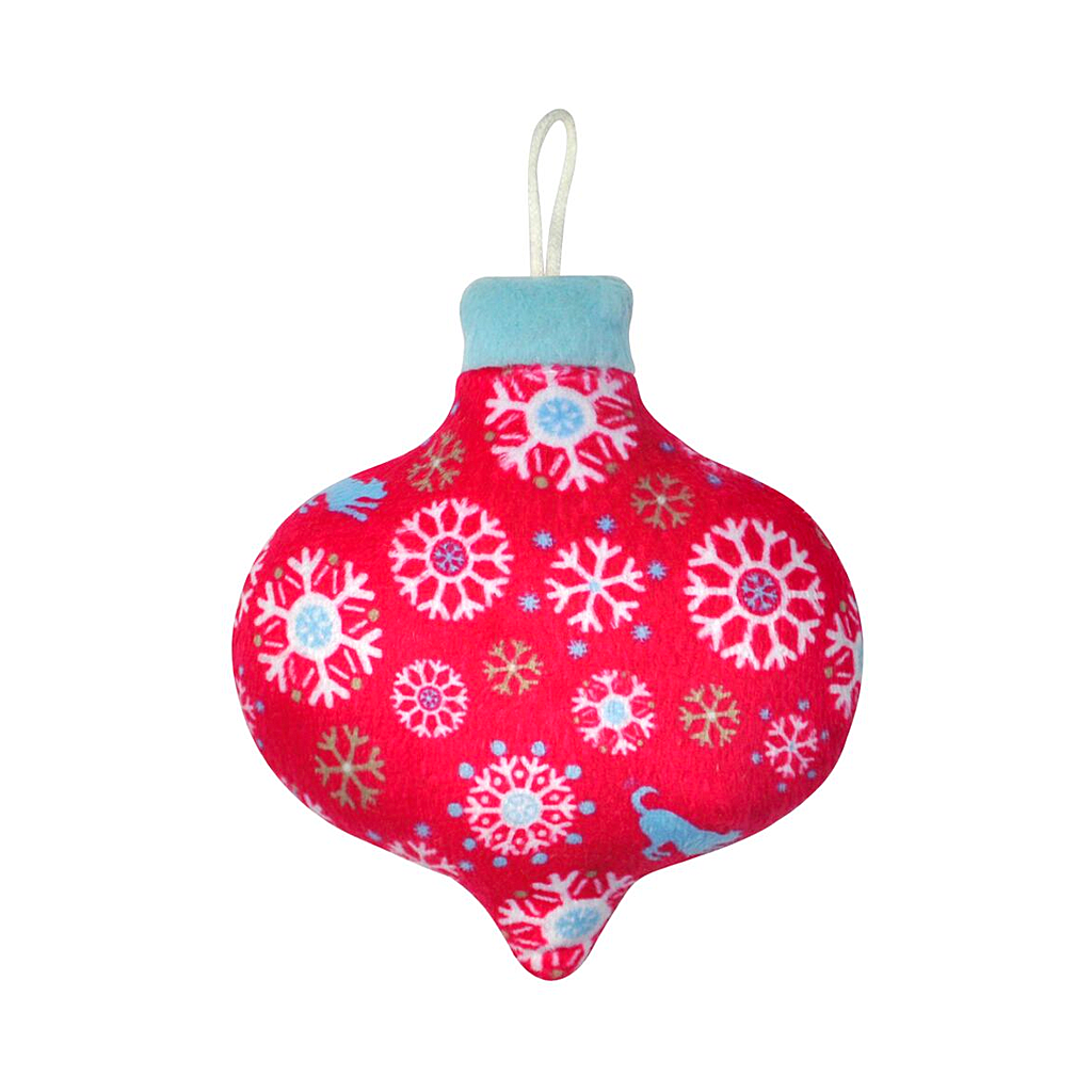 P.L.A.Y. Santa's Little Squeakers Snowflakes Cat and Dog Toy