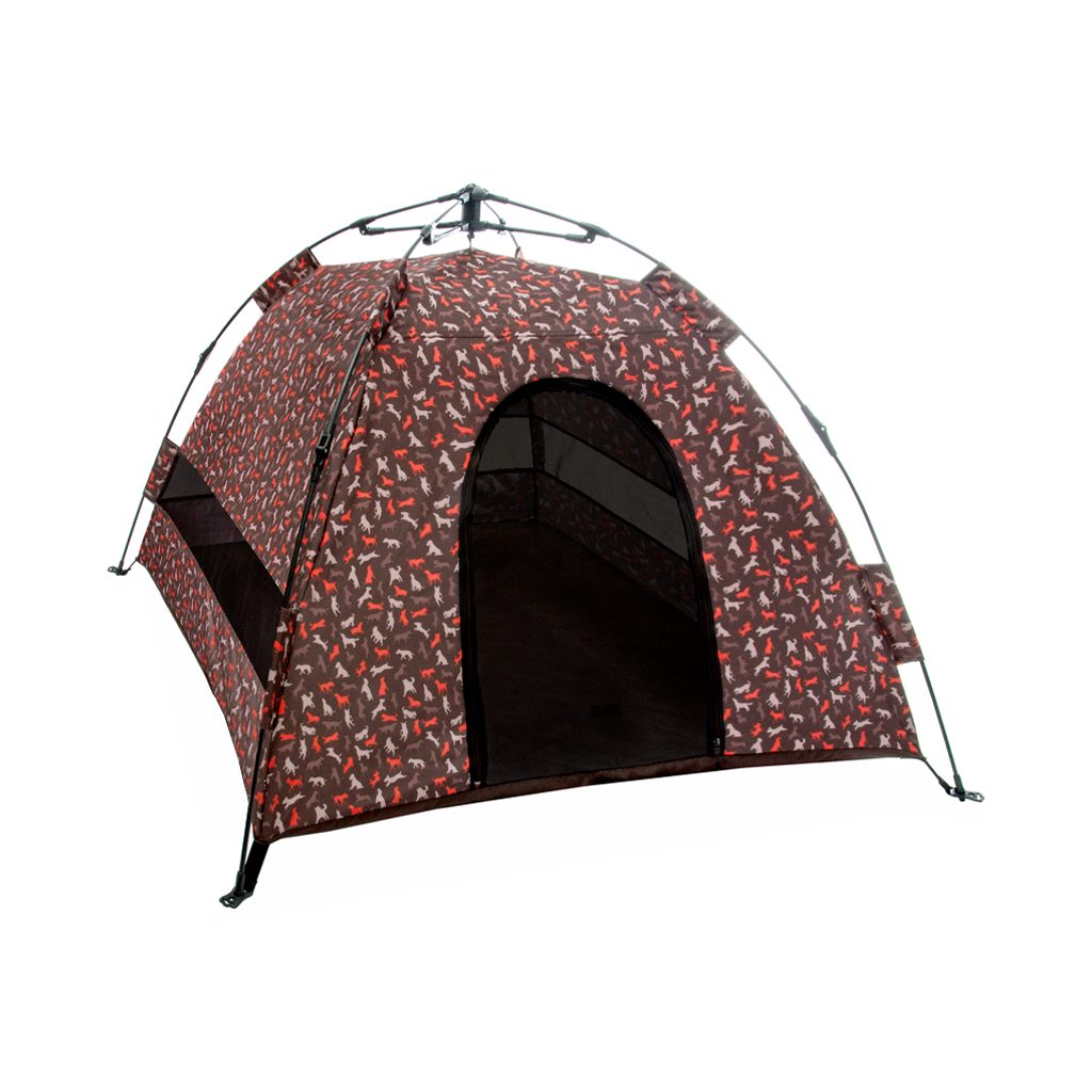 P.L.A.Y. Scout & About Outdoor Dog Tent Mocha 2