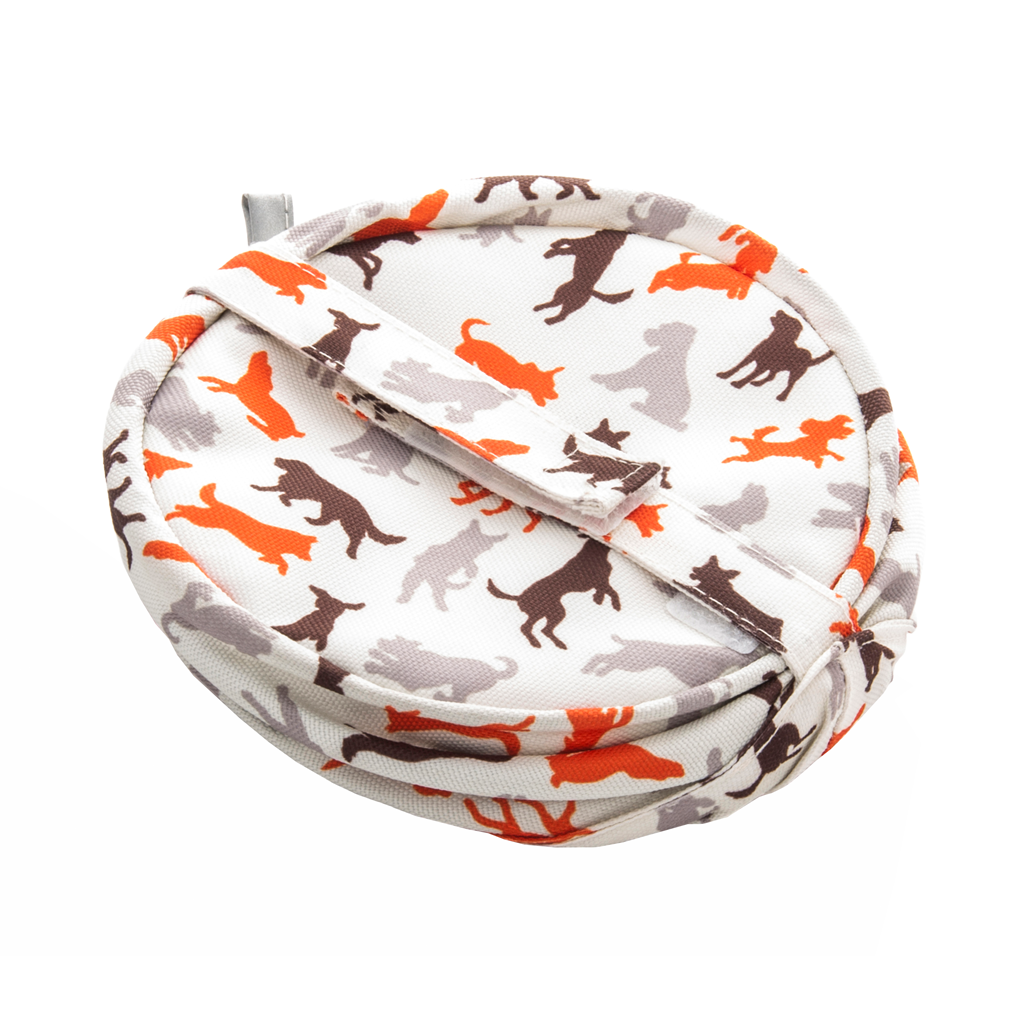 P.L.A.Y. Scout & About Travel Dog Bowl Vanilla 2