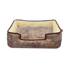P.L.A.Y. Savannah Lounge Dog Bed Brown 2