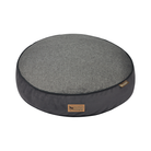 P.L.A.Y. Houndstooth Round Dog Bed Shadow Grey