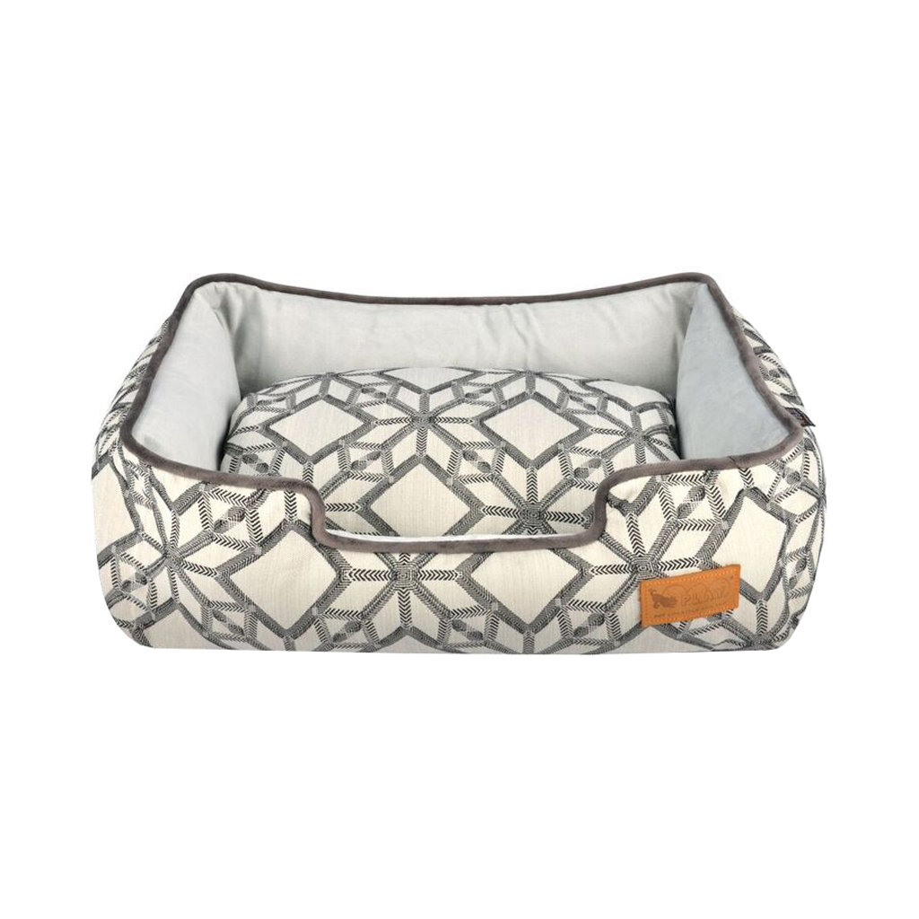 P.L.A.Y. Solstice Lounge Dog Bed Silver