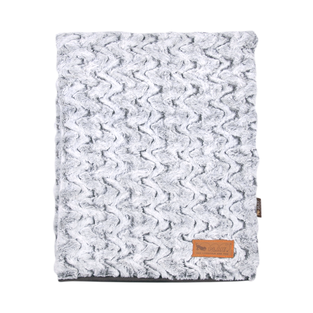 P.L.A.Y. Luxe Dog Throw Husky Grey 3