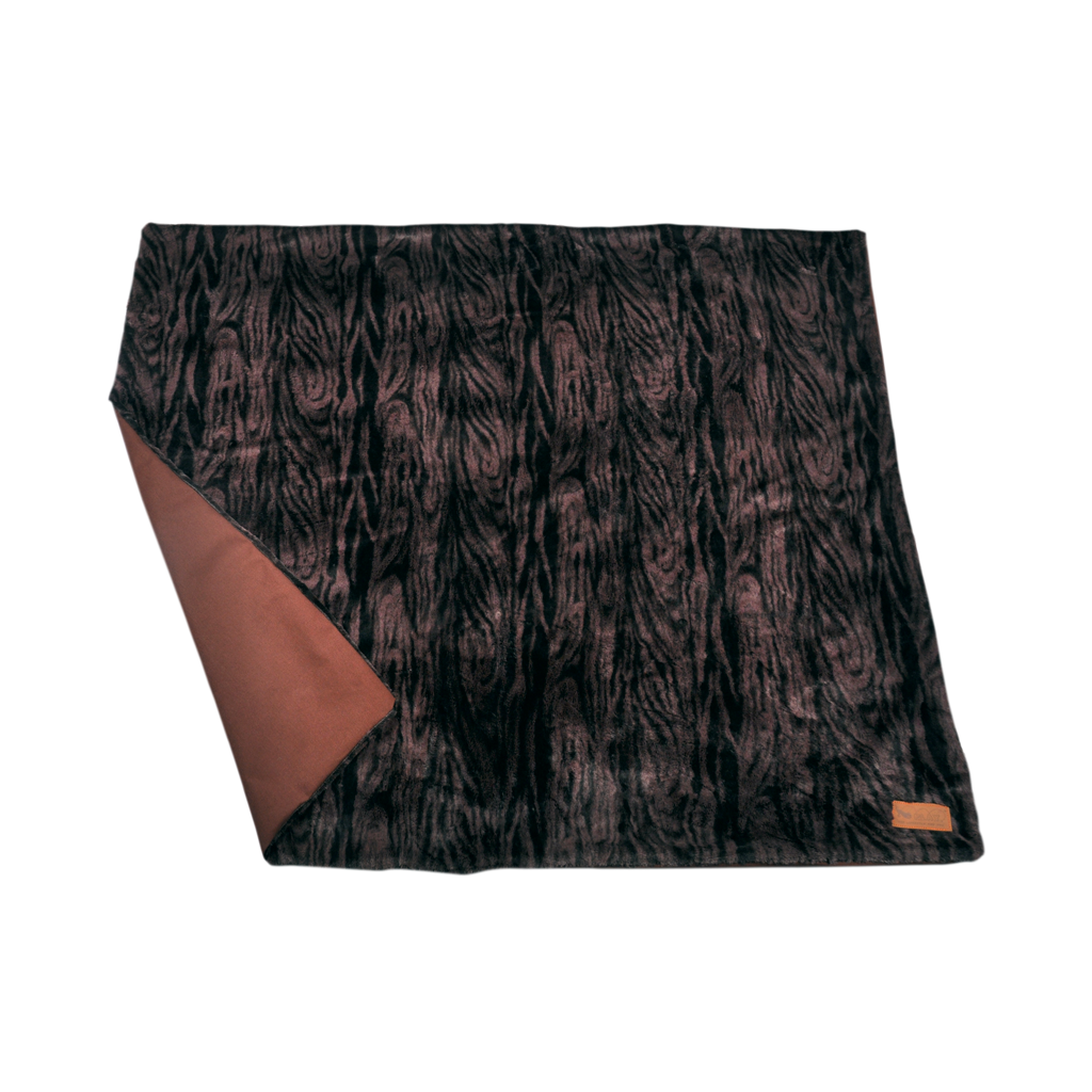P.L.A.Y. Luxe Dog Throw Truffle Brown