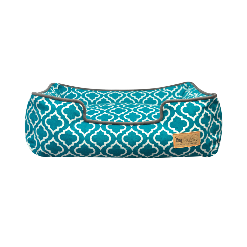 P.L.A.Y. Moroccan Lounge Dog Bed teal 4