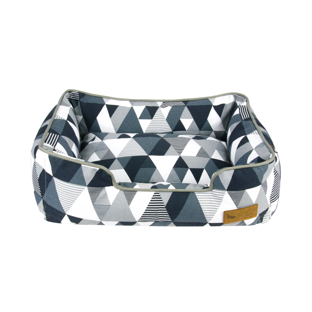 P.L.A.Y. Mosaic Lounge Dog Bed Tuxedo