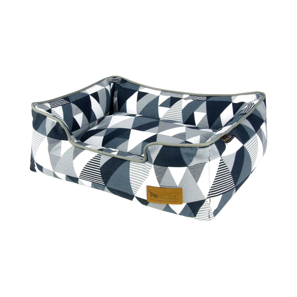 P.L.A.Y. Mosaic Lounge Dog Bed Tuxedo 3